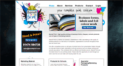 Desktop Screenshot of barrettprint.com